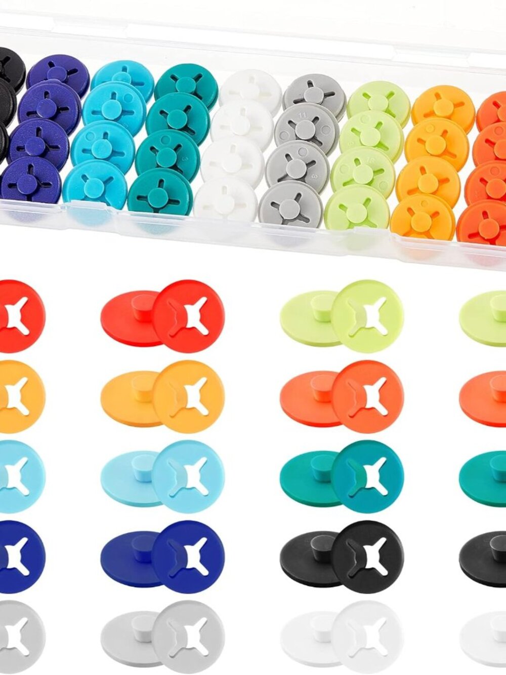 Race Bib Clips Running Number Holder